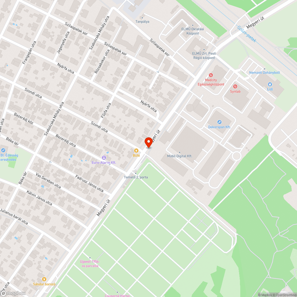 Elhagyott Ford bejelentés helye