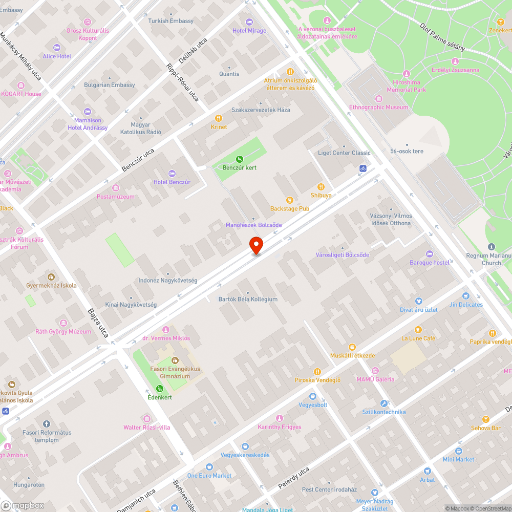 két kiszedhető poller bejelentés helye