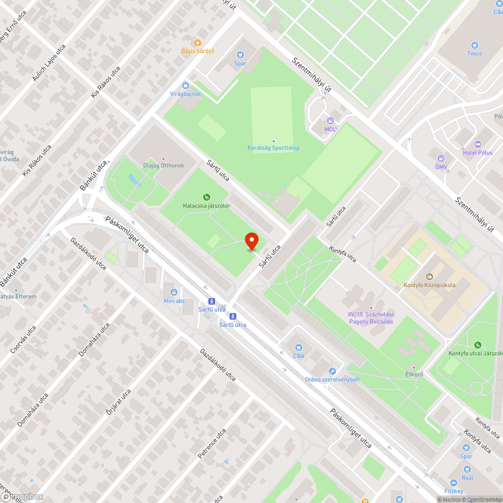 Két kupac gally bejelentés helye