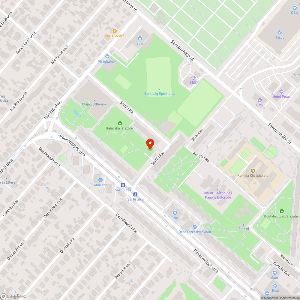 Szemetes rossz helyen bejelentés helye