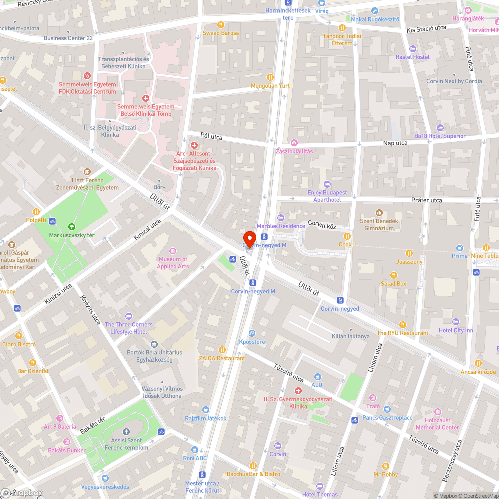 Férerakott kőkockák bejelentés helye