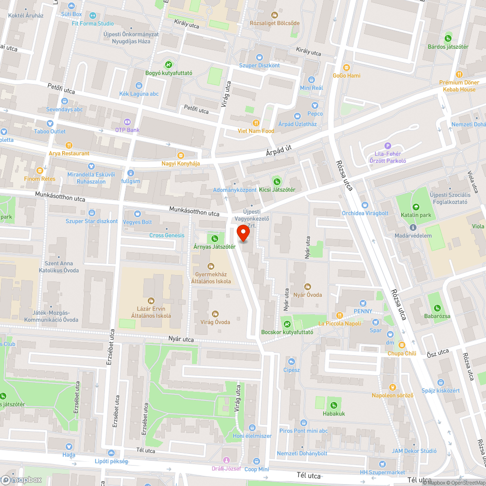 Évek óta elhagyott Zafira bejelentés helye