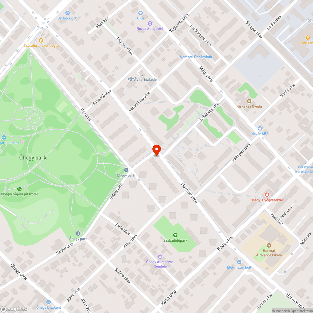 Nem világít bejelentés helye