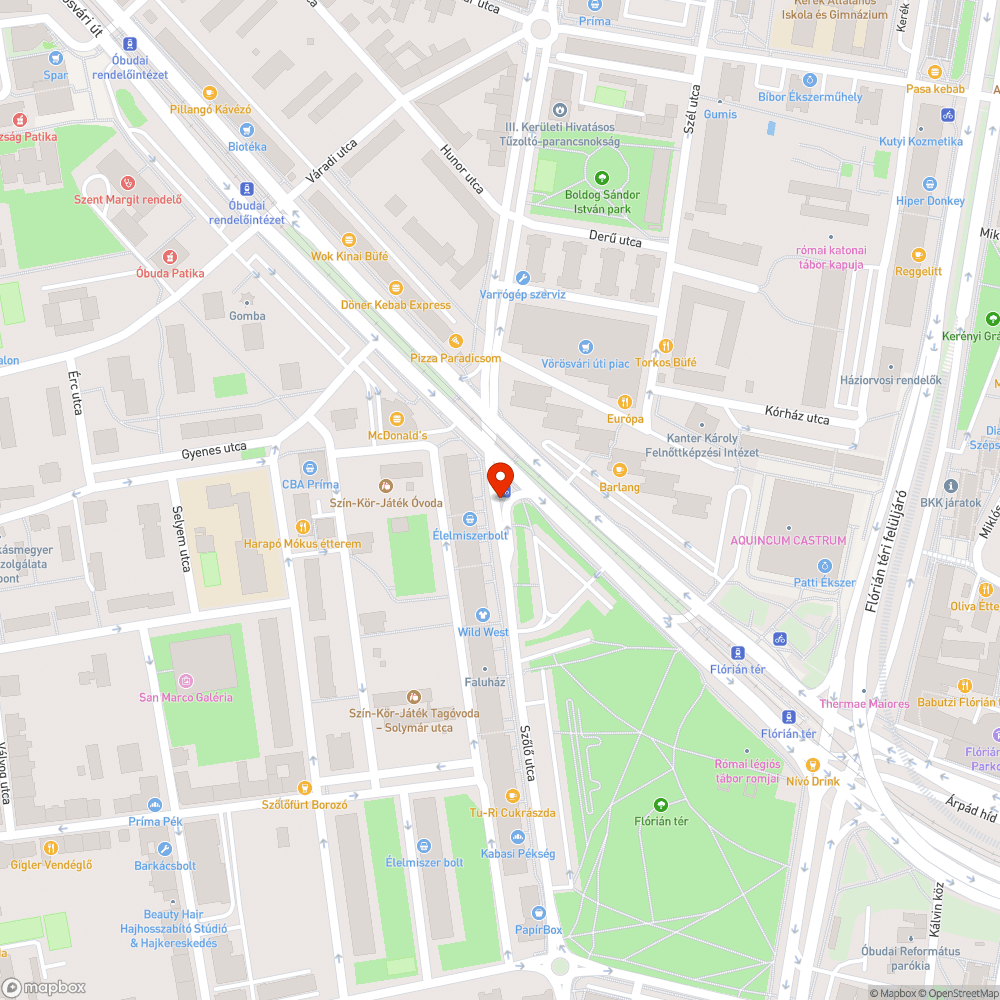 Letarolt tábla bejelentés helye