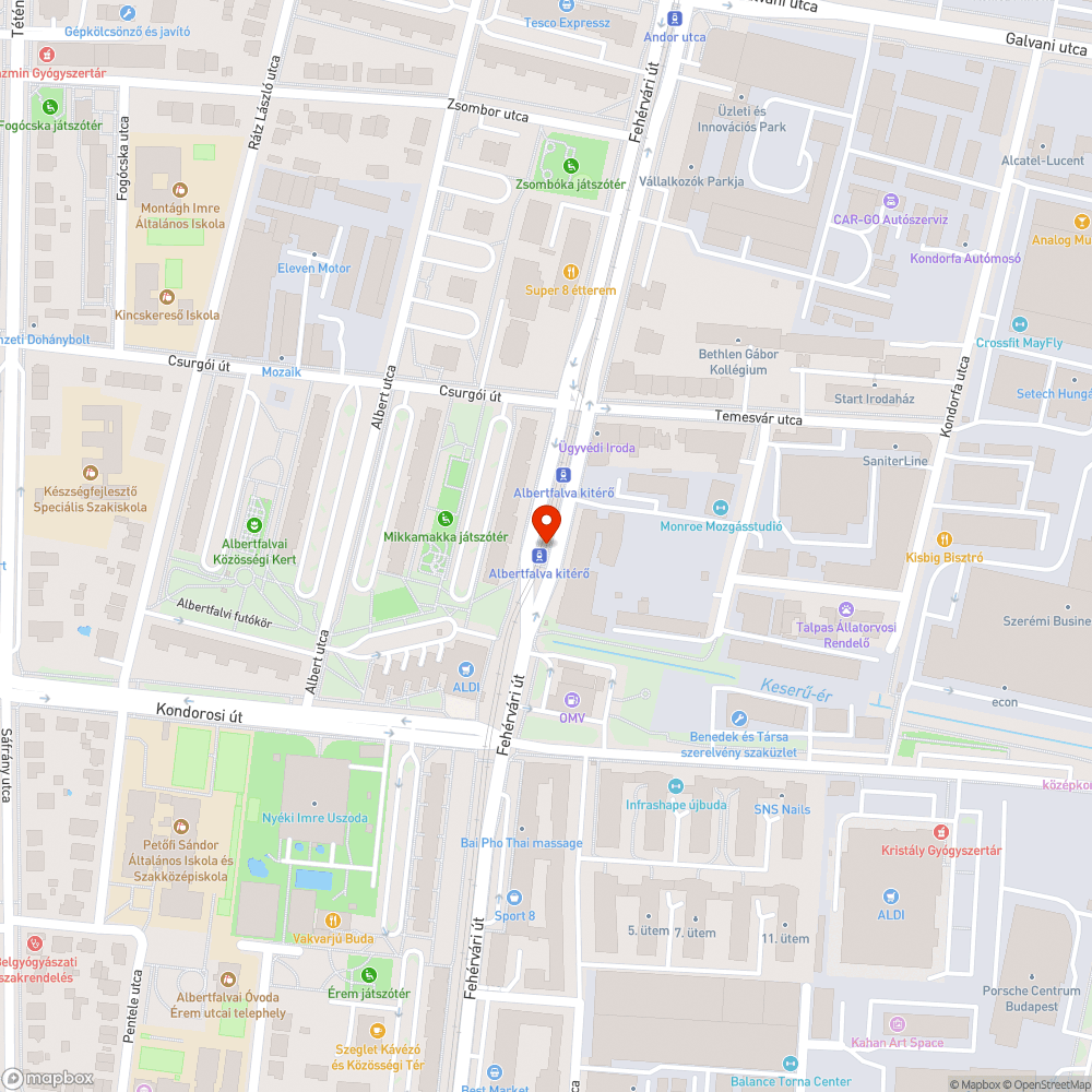 széttört szemetes bejelentés helye