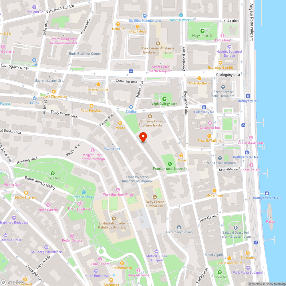 Donáti utcában kétirányú útszakasz egy irányúsítása bejelentés helye