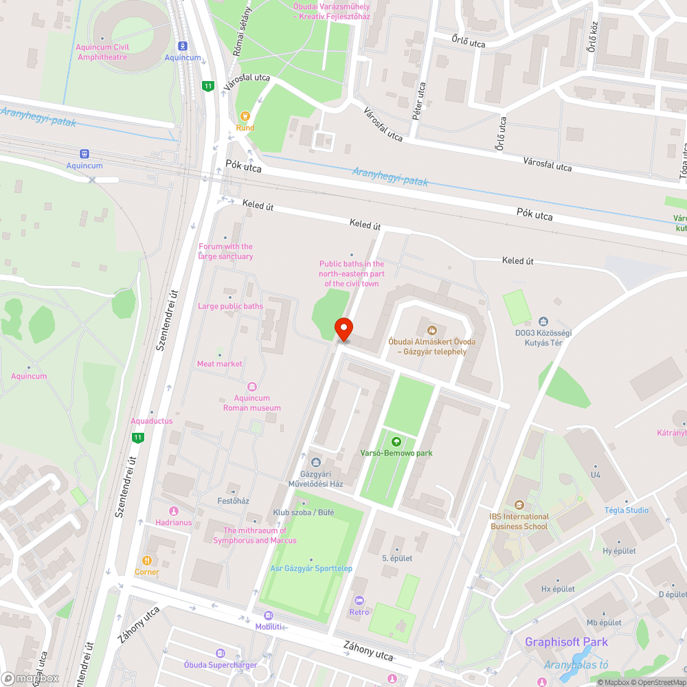 Elhagyott Ignis bejelentés helye