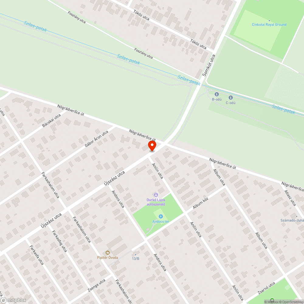 Betörték az üveget bejelentés helye