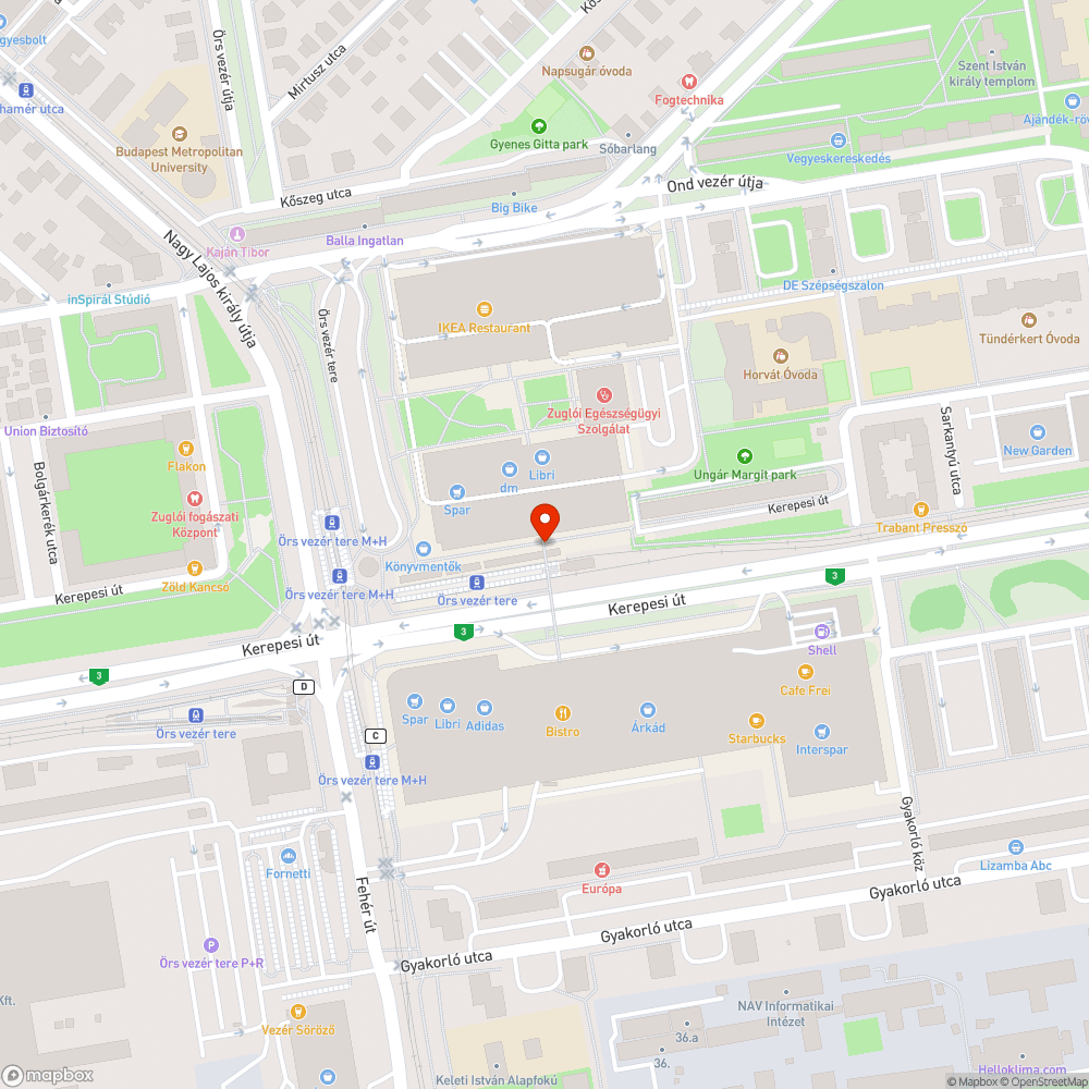 Leesett takarófedél bejelentés helye