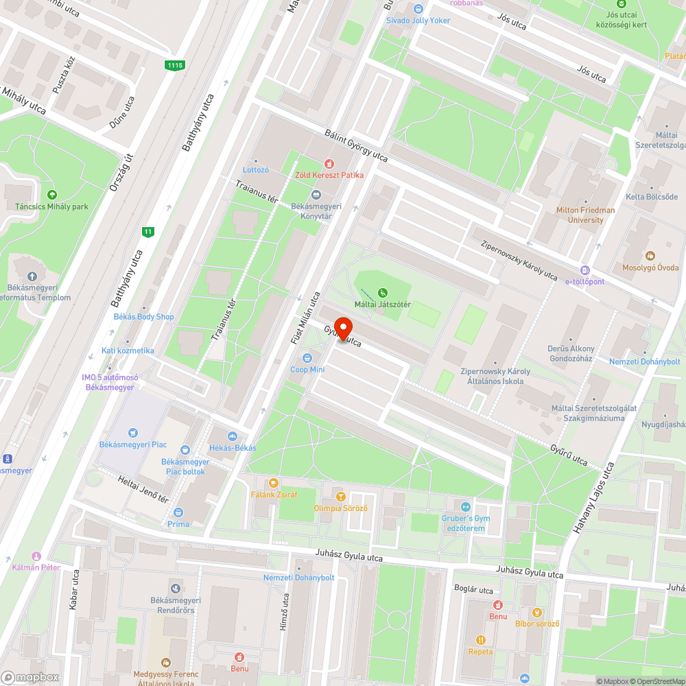 Elhagyott Ford bejelentés helye