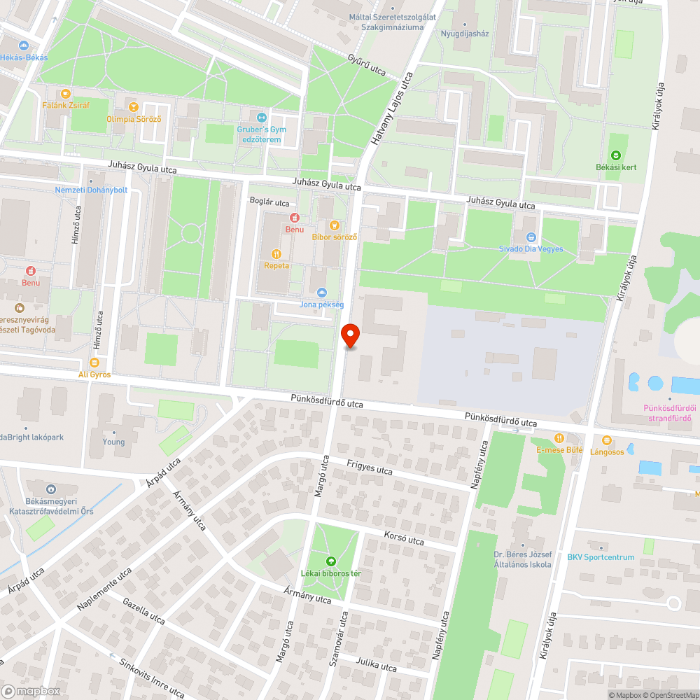 Elhagyott Ford Transit bejelentés helye