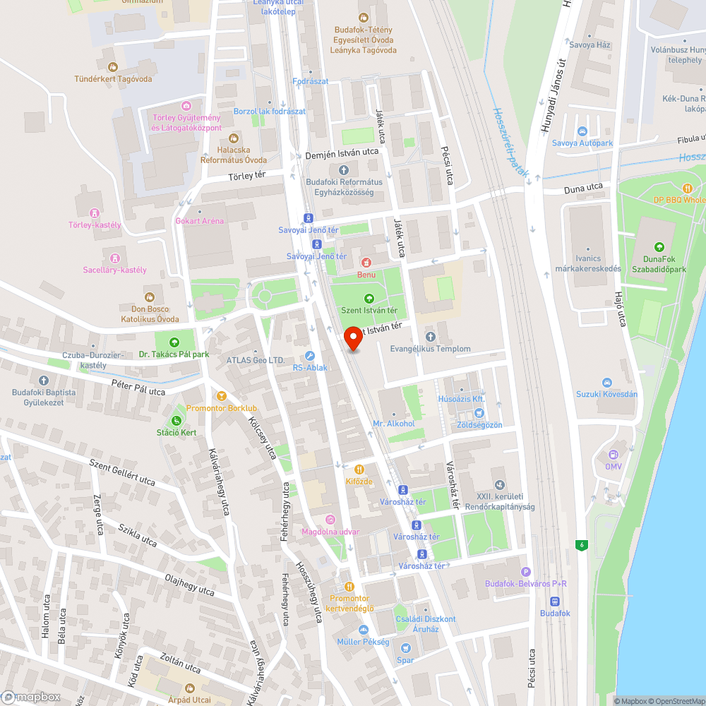 Árva oszlopocska bejelentés helye