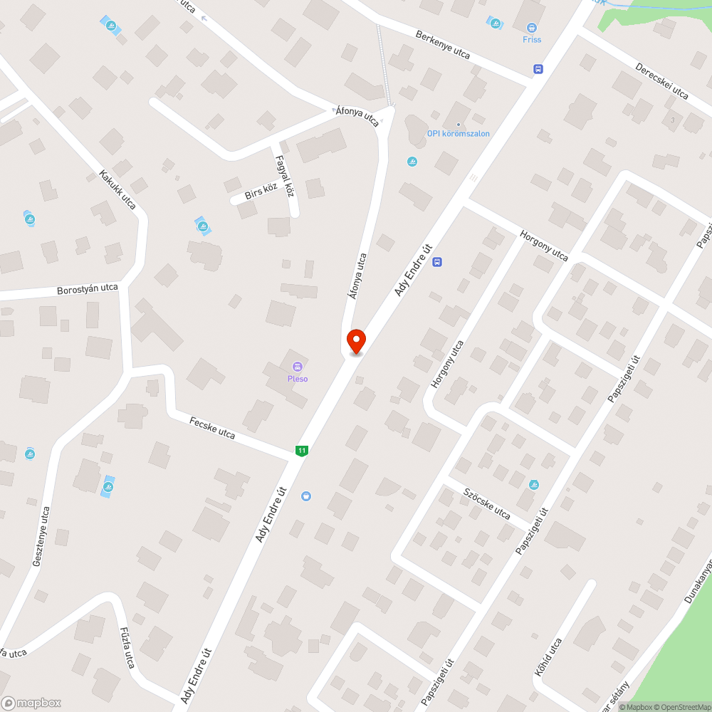 Hiányzó egyéb veszély tábla bejelentés helye