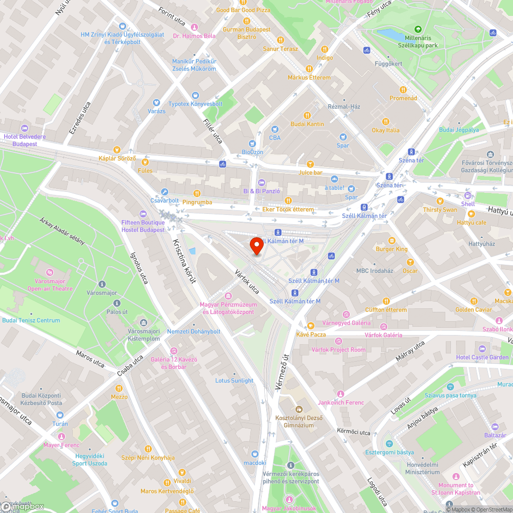 Térkép bejelentés helye