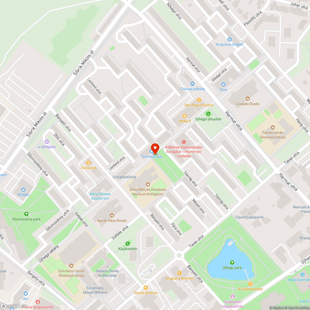 Fatörzs az Újhegyi sétányon bejelentés helye