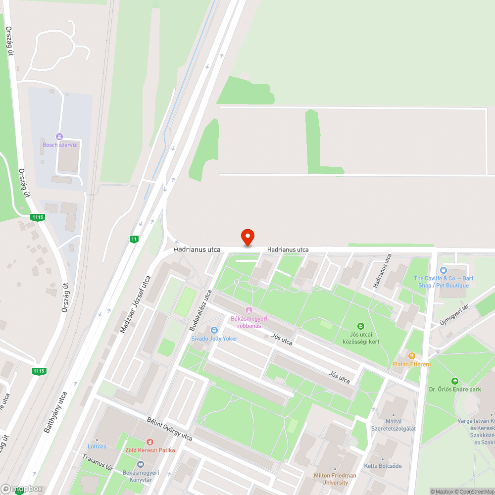 Elhagyott Daewoo bejelentés helye