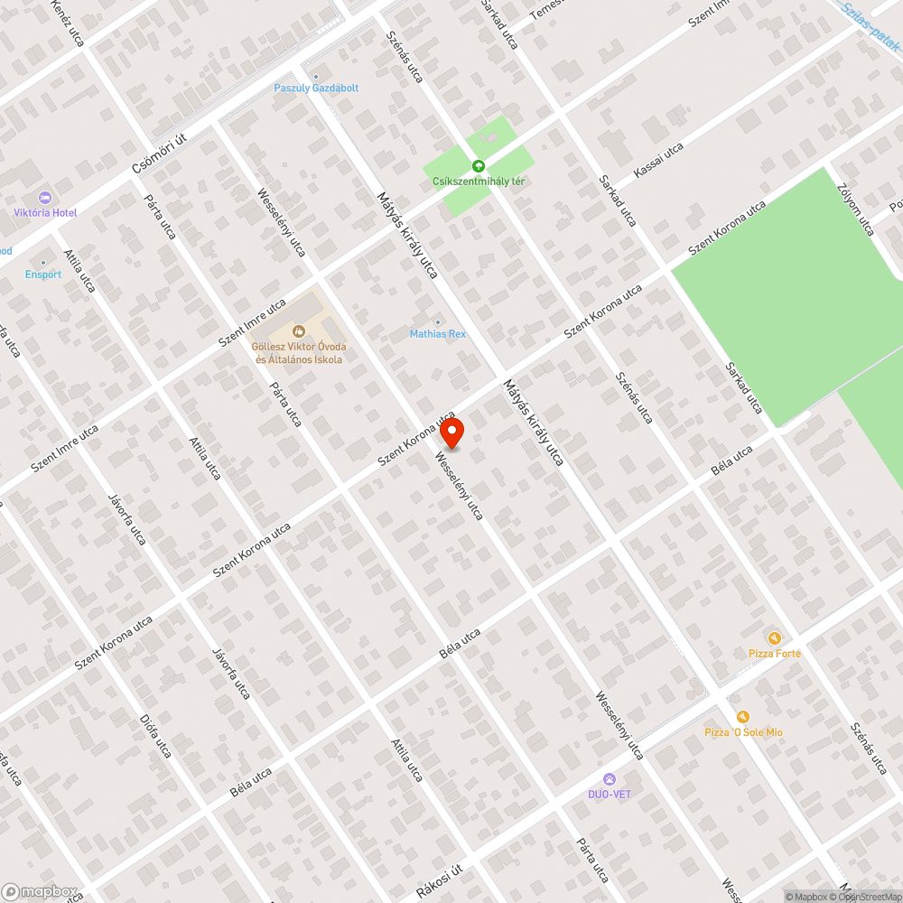 Elhagyott autók bejelentés helye