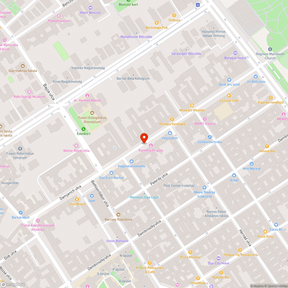 Damjanich utcai ingyen parkolás bejelentés helye