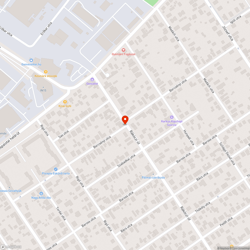 Kidöntött tábla bejelentés helye