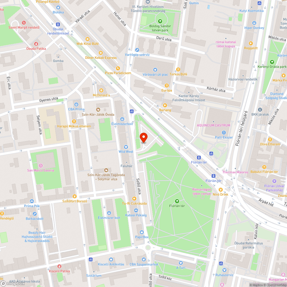 Beszakadó csatorna bejelentés helye