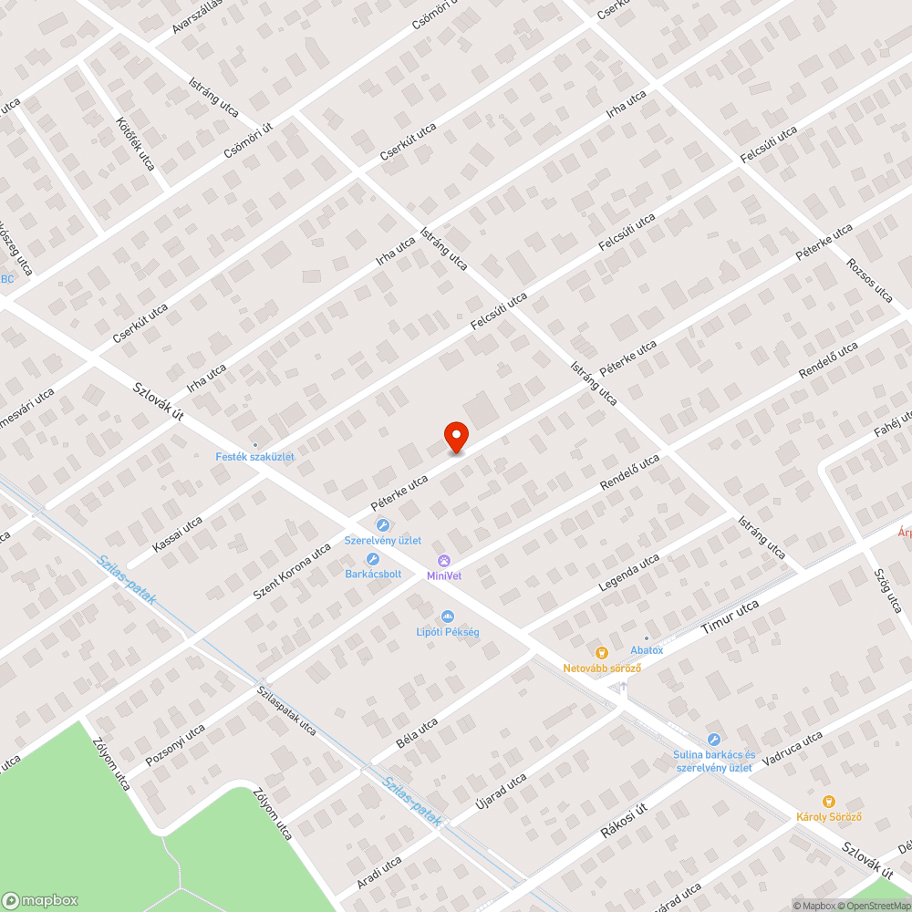 Elhagyott Transporter bejelentés helye