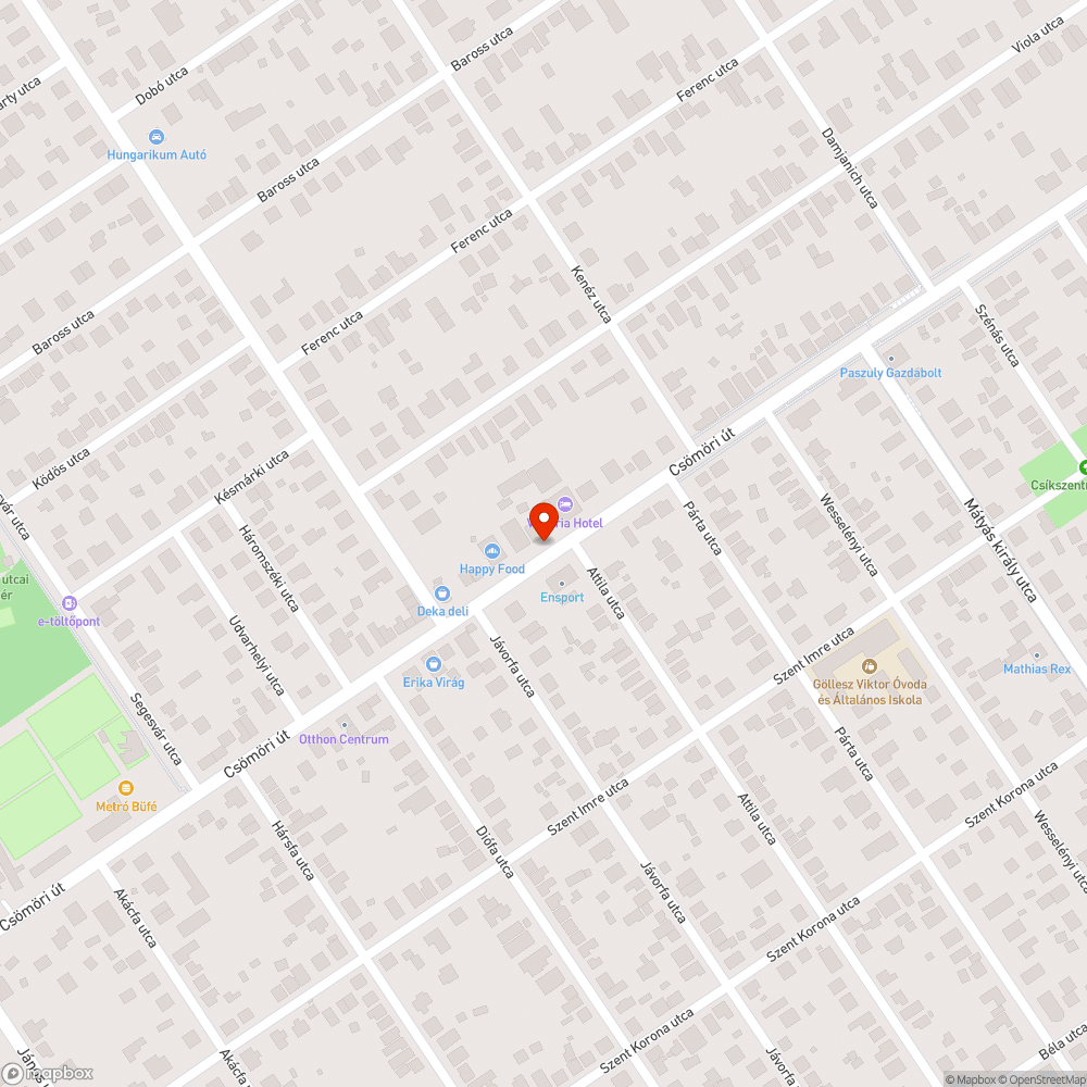 Elhagyott limuzin bejelentés helye