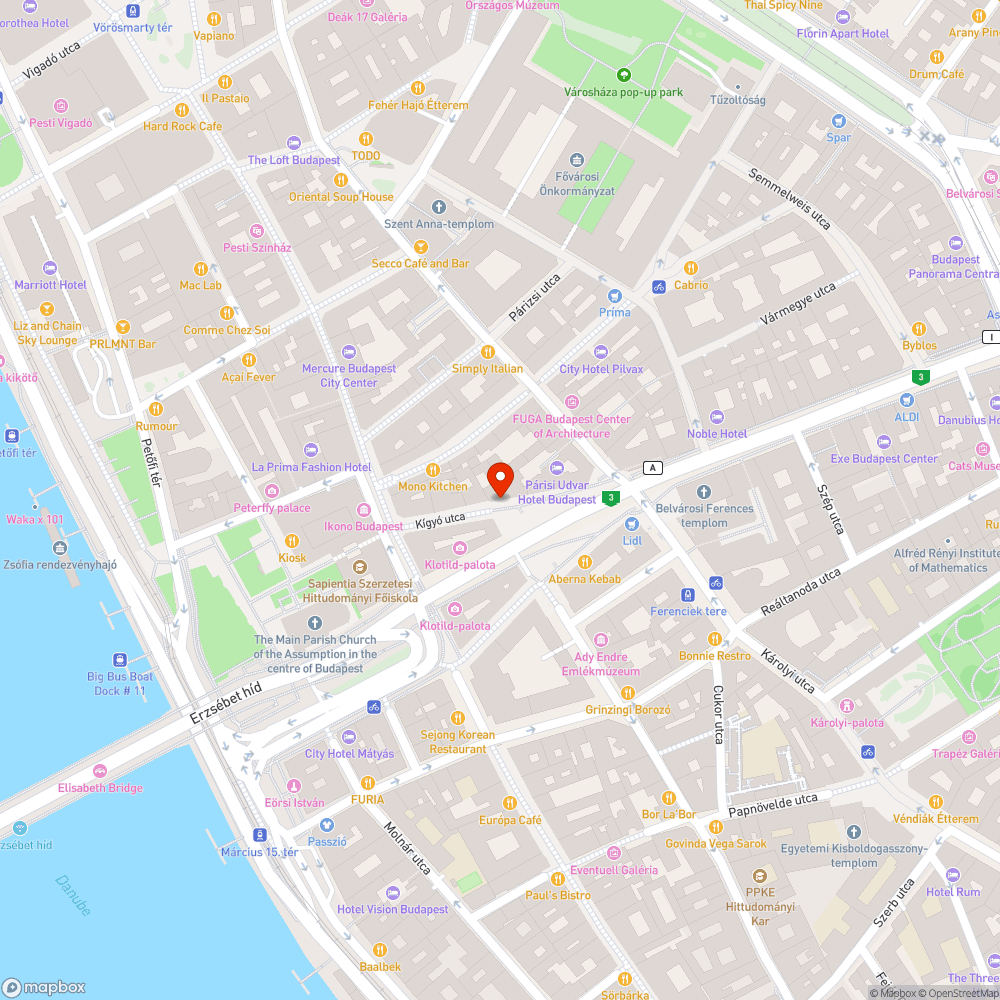 Graffiti - M3 Ferenciek tere - Parisi udvar feljárónál bejelentés helye