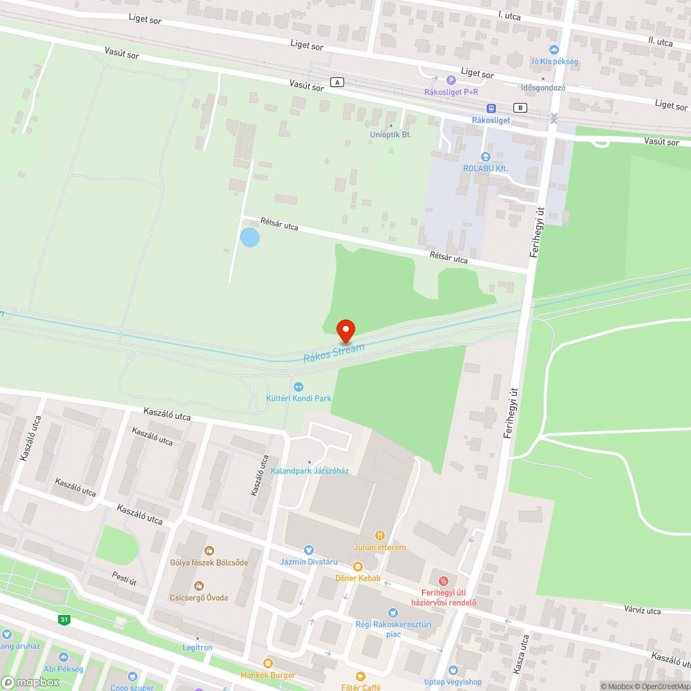 Rozsdás kerítés bejelentés helye