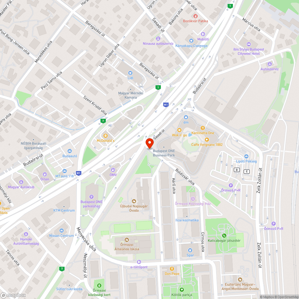 Régóta szétesett közműszekrény bejelentés helye