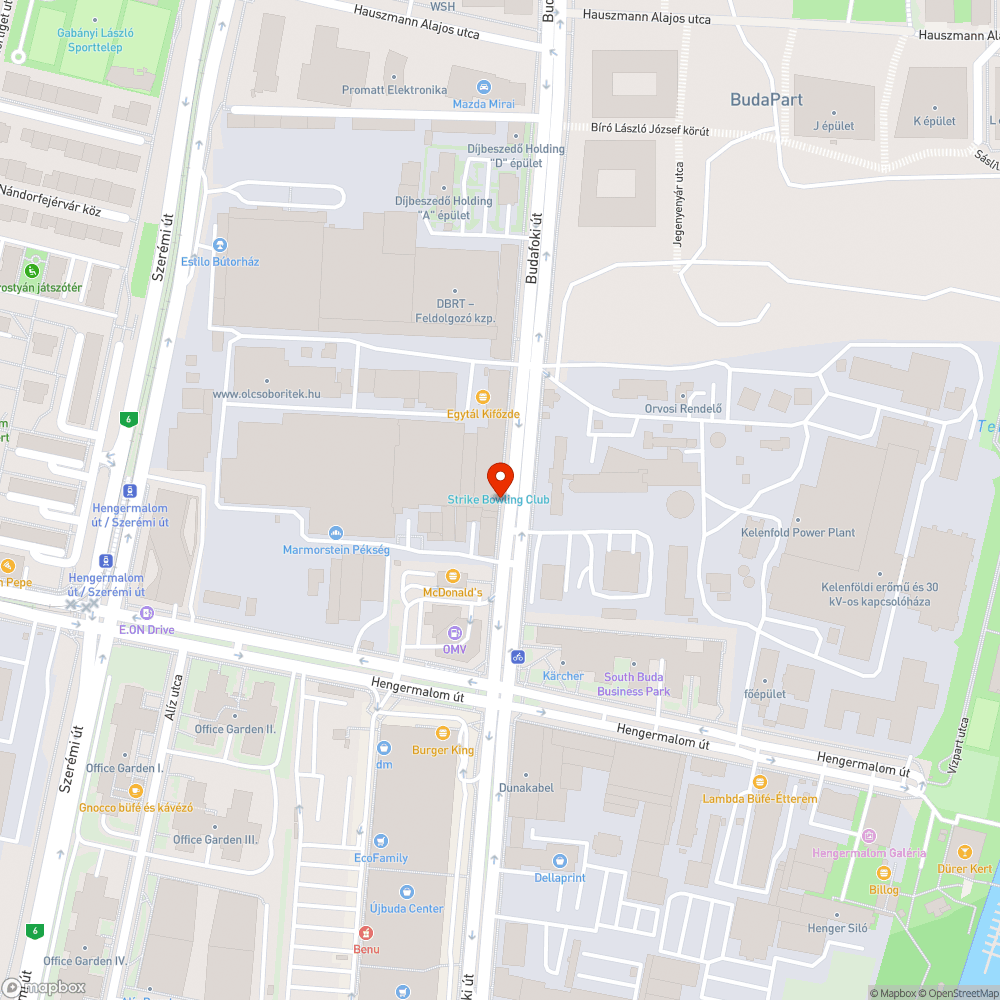 Takarítatlan járda a Budafoki úton bejelentés helye