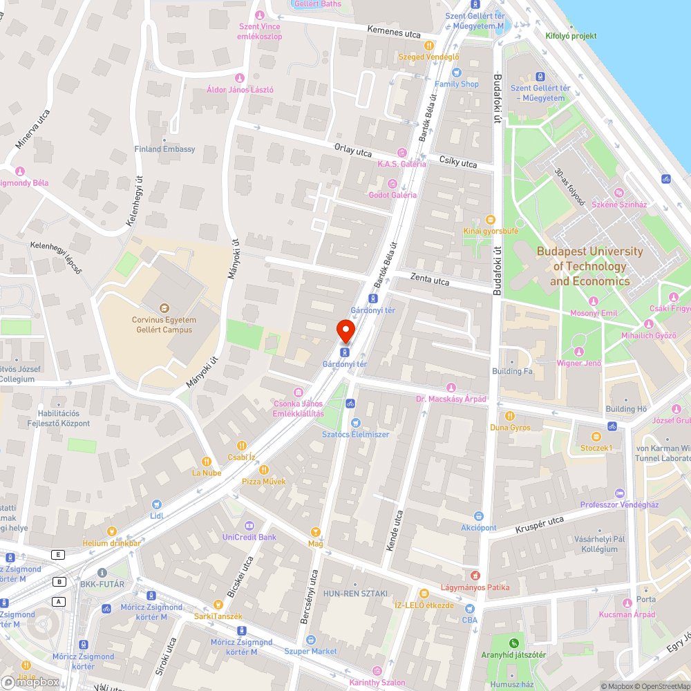 Eltömődött lefolyó bejelentés helye