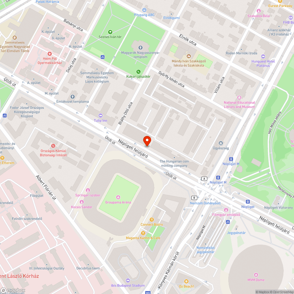 Szeméthalom a felüljárónál bejelentés helye