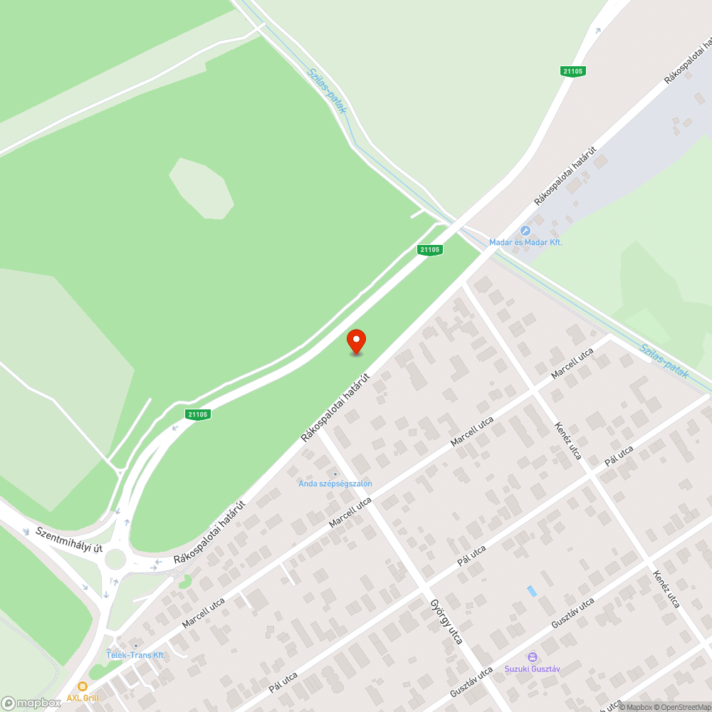 Elhagyott romok a Rákospalotai határútnál levő kiserdőben bejelentés helye