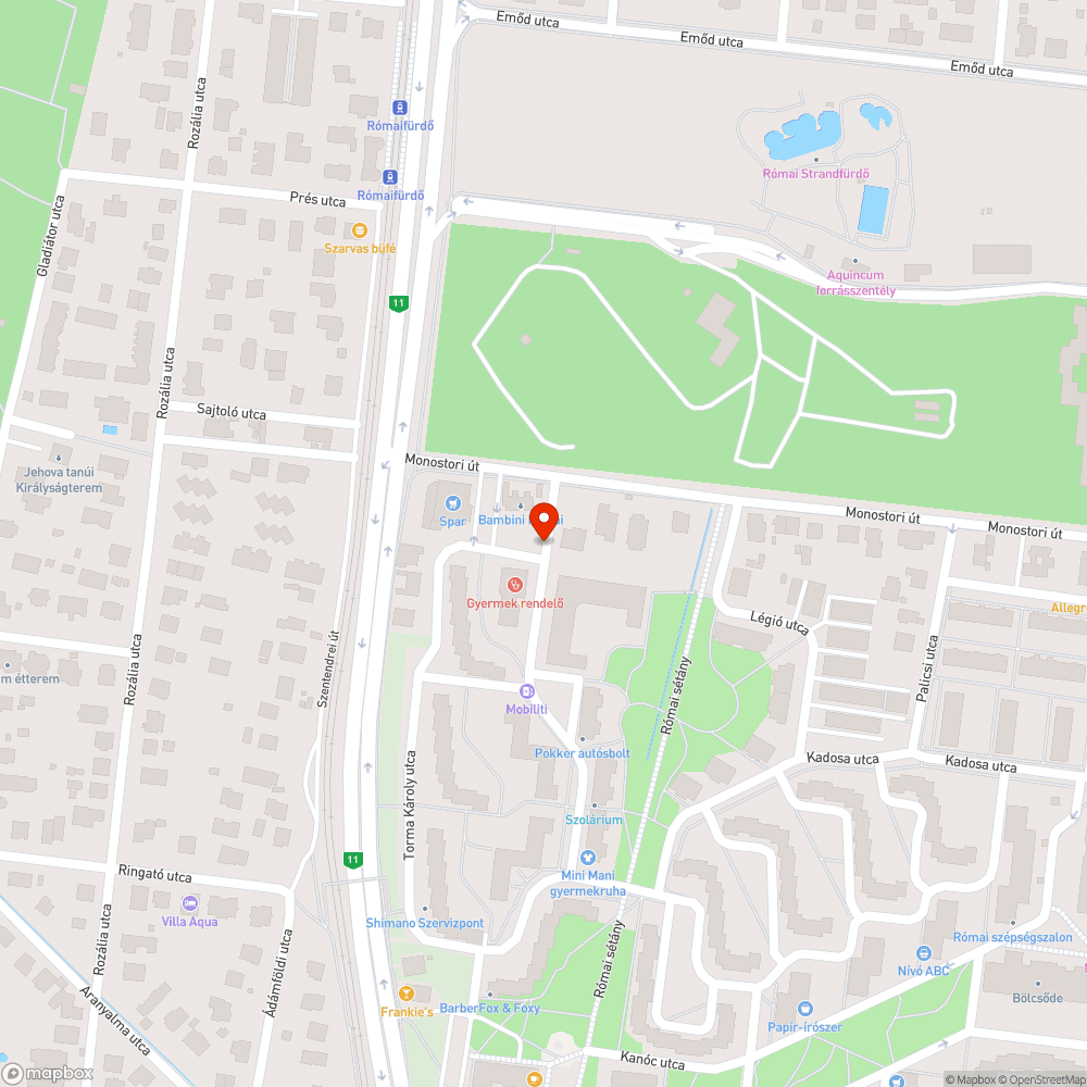 Járdán parkolás bejelentés helye