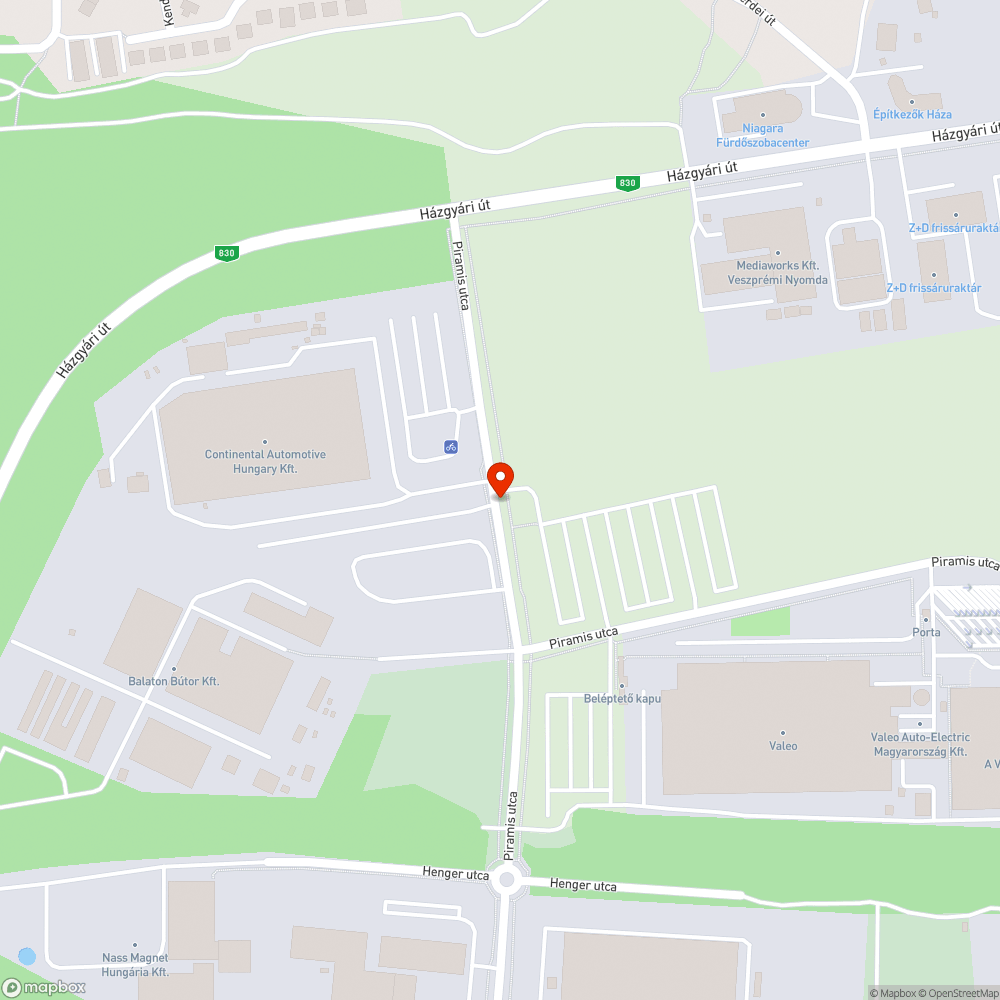 Buszmegálló bejelentés helye