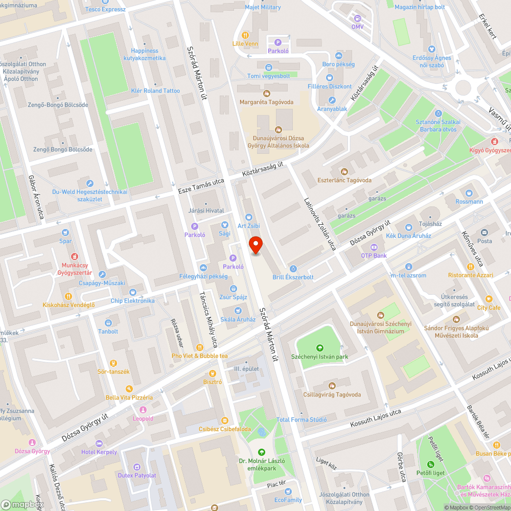 mocskos, koszos buszmegálló bejelentés helye