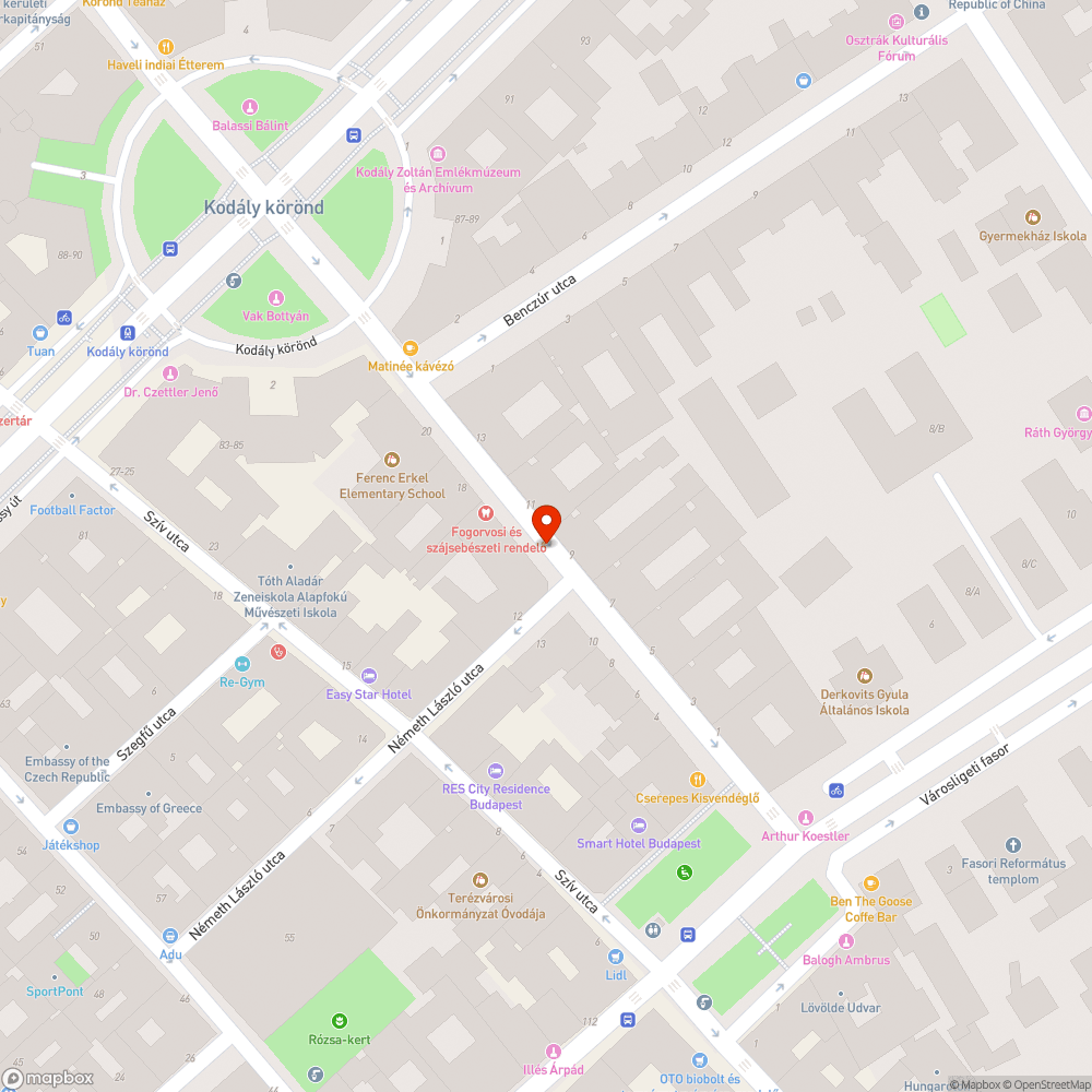 szintből elálló, lukas fedél bejelentés helye