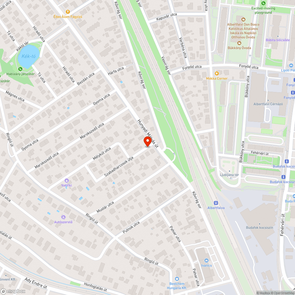 Táblátlan oszlopok bejelentés helye