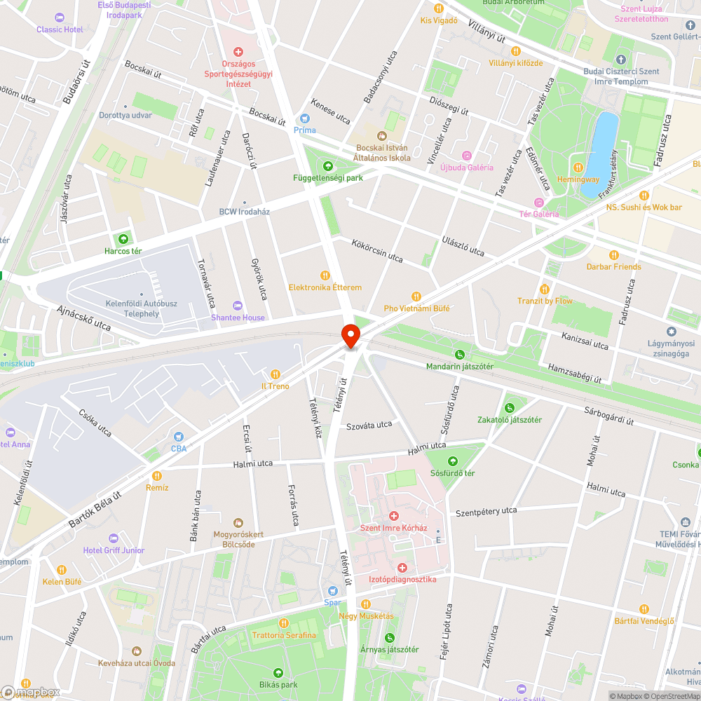 Kidöntött jelzőtábla bejelentés helye