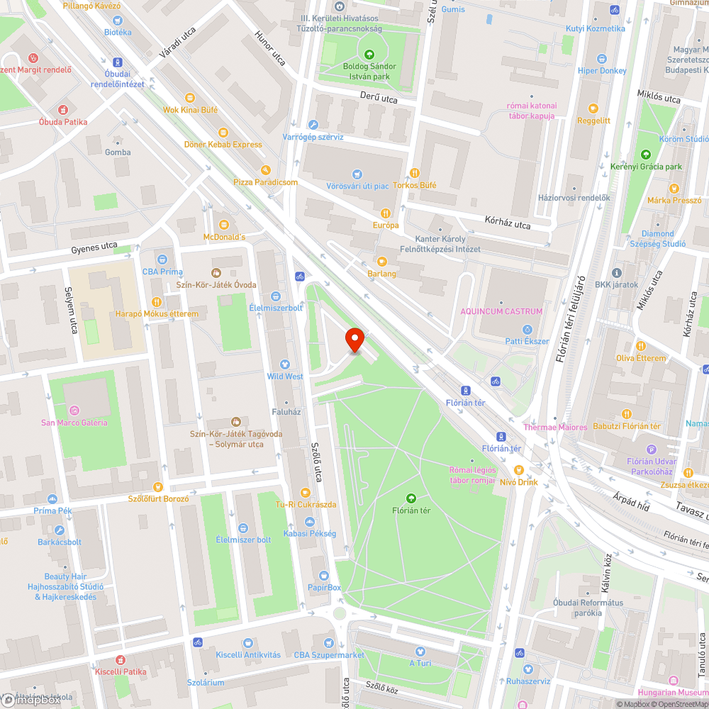 Elborult szemetes bejelentés helye