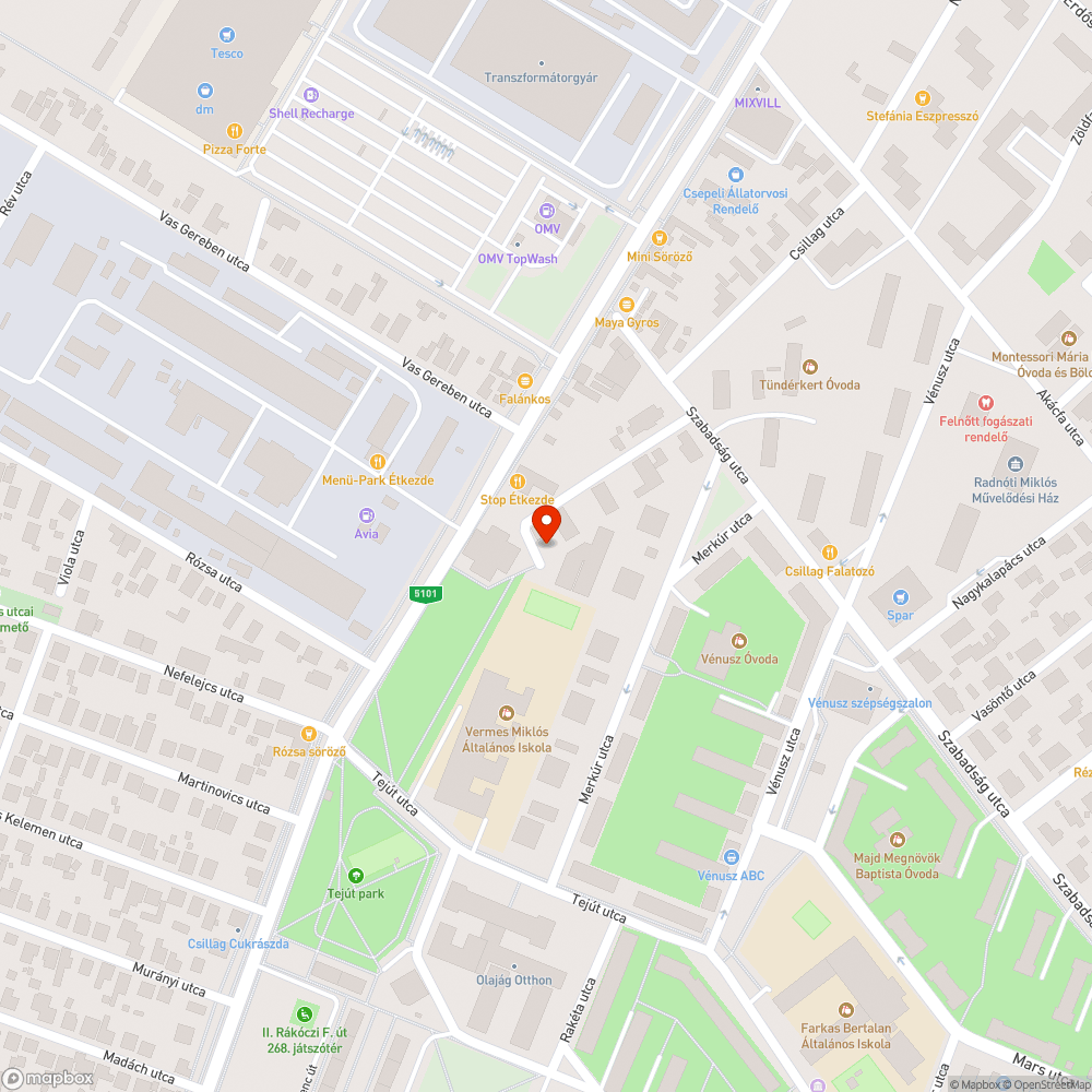 Nem működő lámpasor bejelentés helye