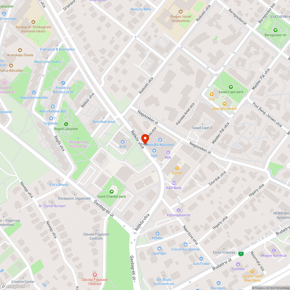 Megsüllyedt aszfalt a buszmegálló öbölben bejelentés helye