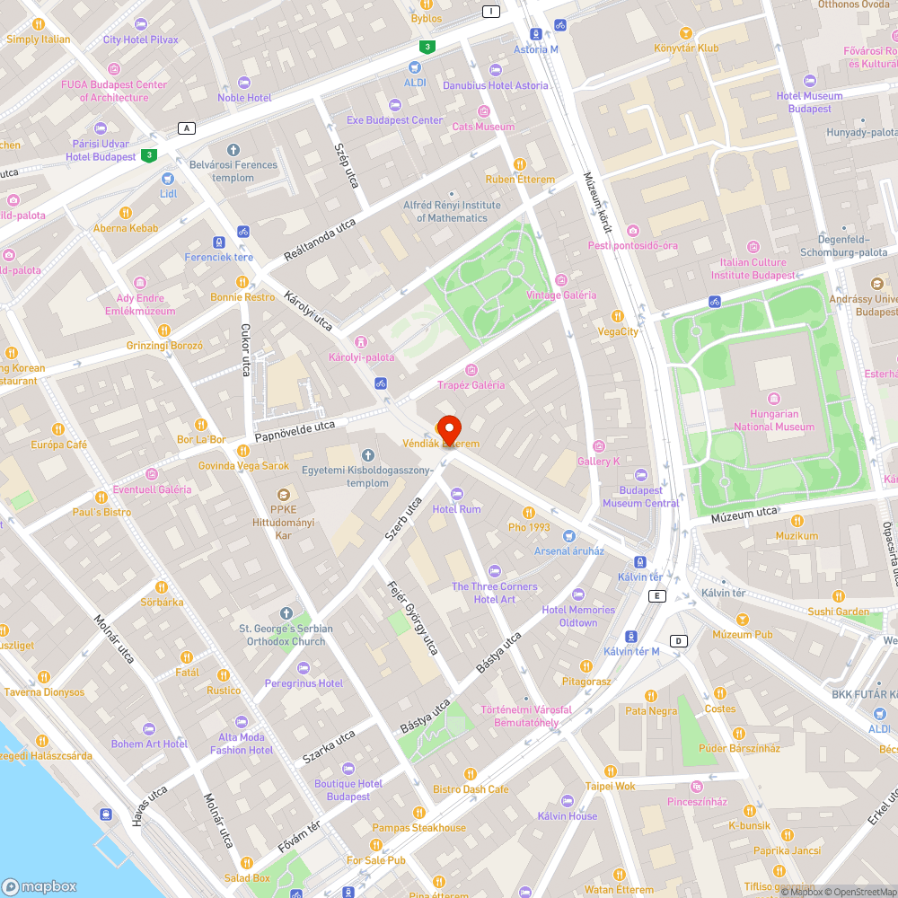 Süllyedő oszlop bejelentés helye