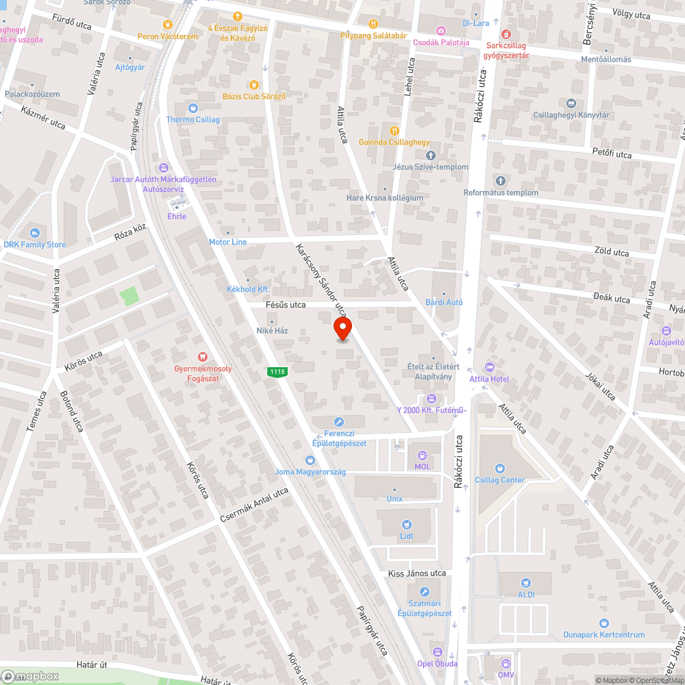 Hibás lámpa bejelentés helye