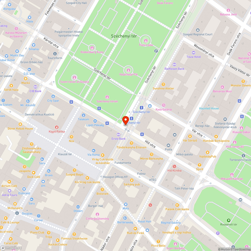 Hiányzó fényterelők bejelentés helye