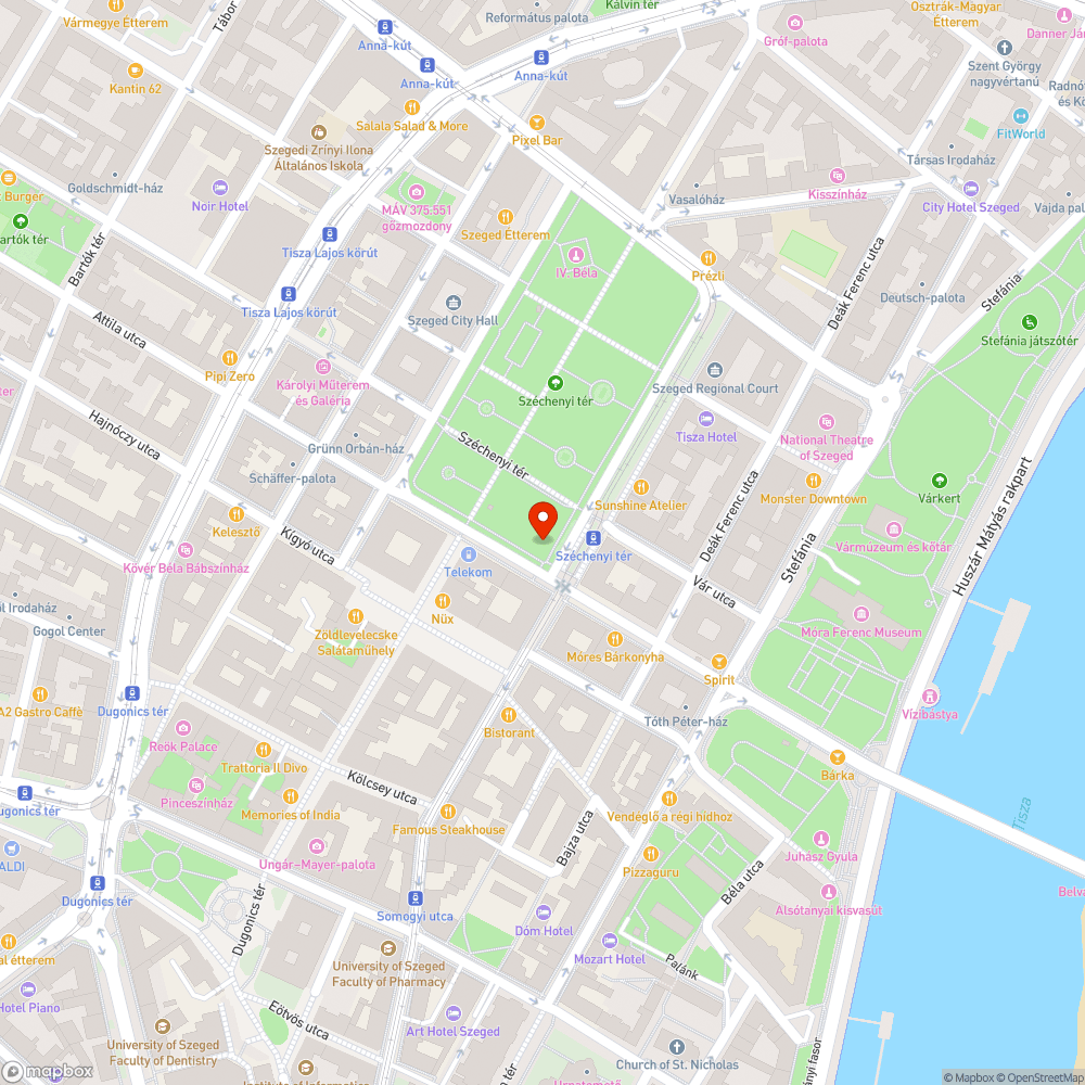 Üres oszlop a parkban bejelentés helye