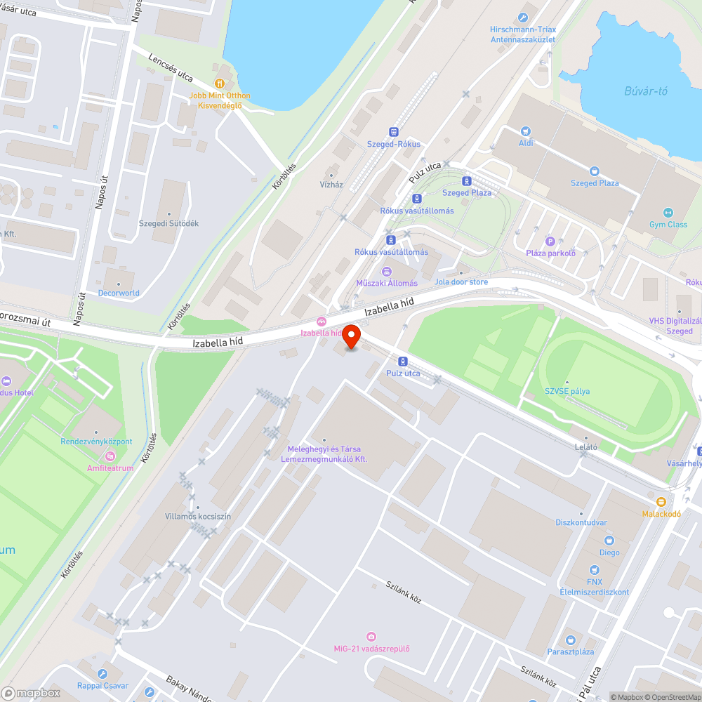 Kiálló alkatrész bejelentés helye