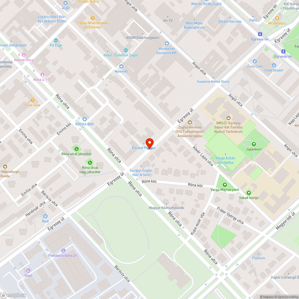 77es troli Rona utca megallo graffiti bejelentés helye