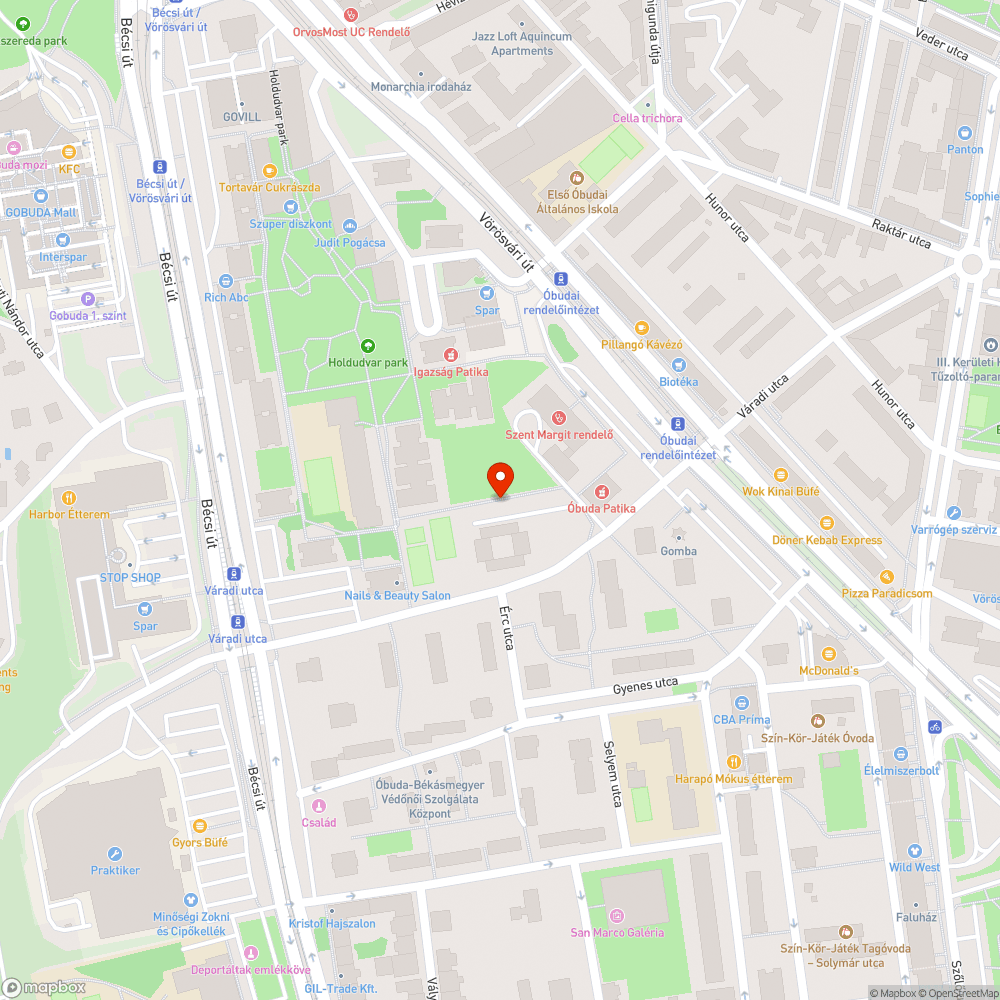 Kormányhivatal lámpái nem égnek, a járda sötét bejelentés helye