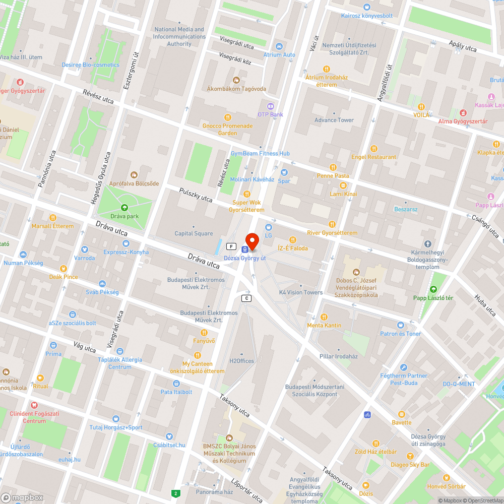 Megrongált székek bejelentés helye